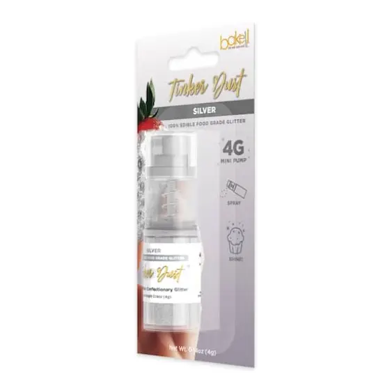 Bakell&reg; Tinker Dust Edible Glitter Silver {7}