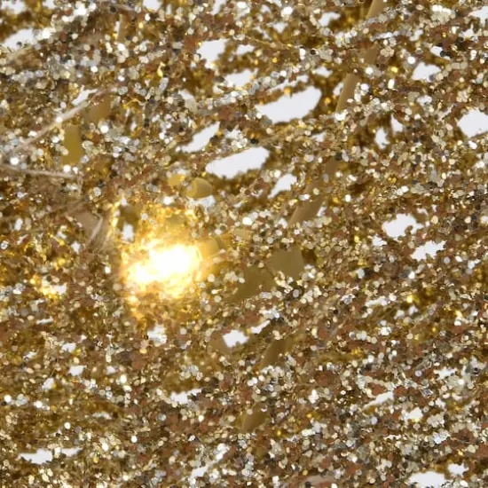 Deer Pulling Sleigh with Santa Set with Warm White UL LED Lights {6}