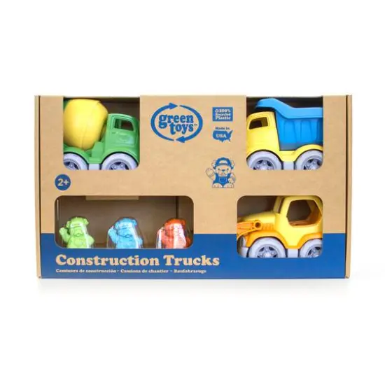 Construction Trucks - 3 Vehicle Gift Set {4}