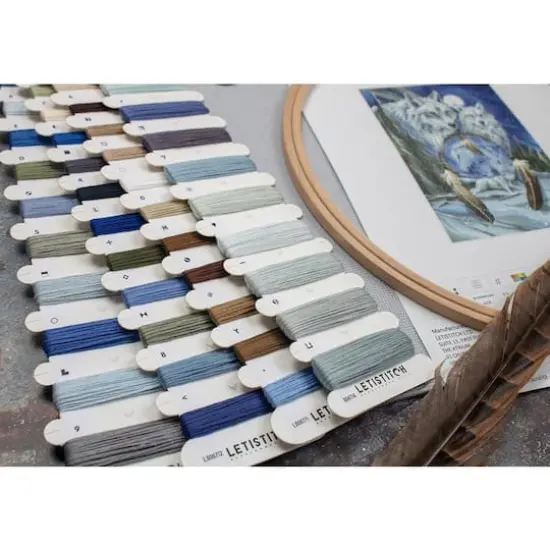 LetiStitch Nothing Can Hold Back A Dream Counted Cross Stitch Kit {13}