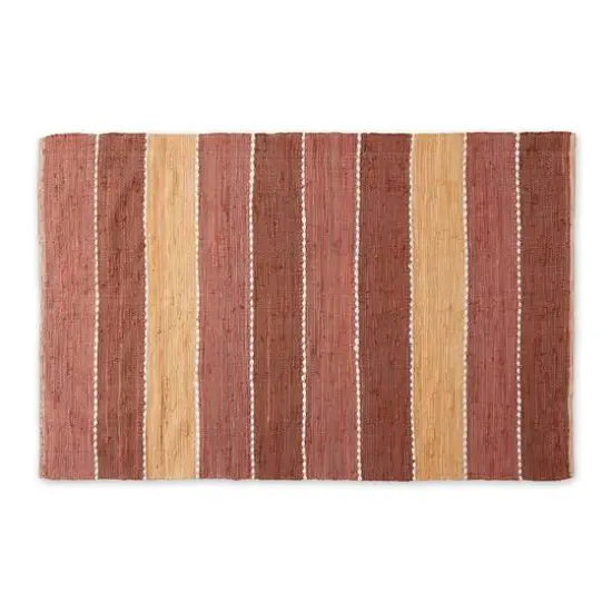 DII&reg; Color Block Cotton Chindi Rug, 4ft. x 6ft. Jadeite {2}