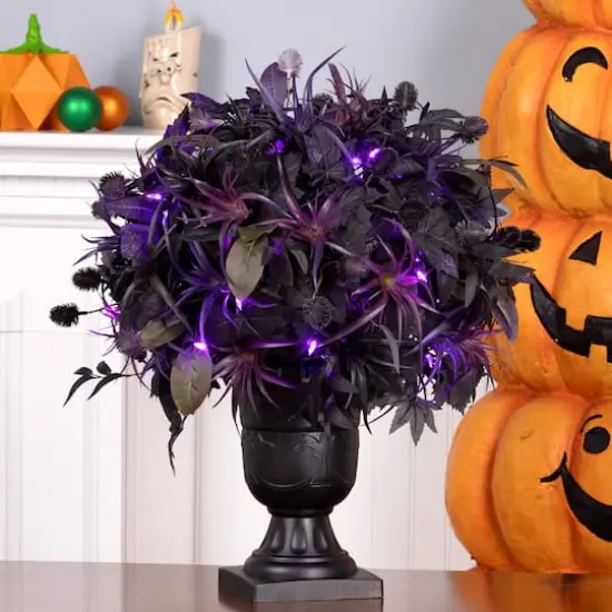 2ft. Scare in the Air LED Halloween Centerpiece in Black Urn Planter {3}