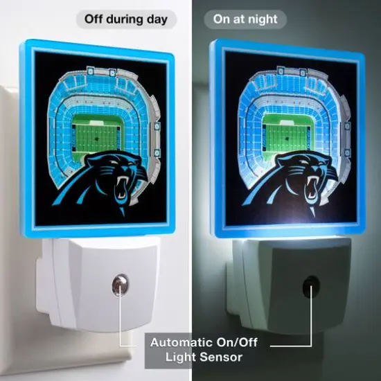 NFL StadiumView Nite Light Carolina Panthers {6}
