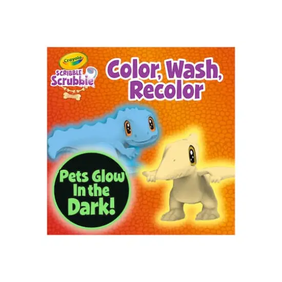 Crayola&reg; Scribble Scrubbie Dinosaur Glow Combo Pack {9}