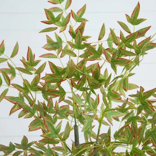 5ft. Autumn Nandina Artificial Fall Tree {4}