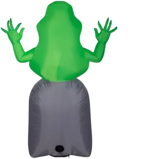 5ft. Airblown&reg; Inflatable Halloween Ghostbusters Slimer on Tombstone {4}