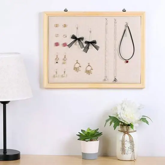 NEX&trade; Wall-Mounted Jewelry Display Organizer with Stand {6}