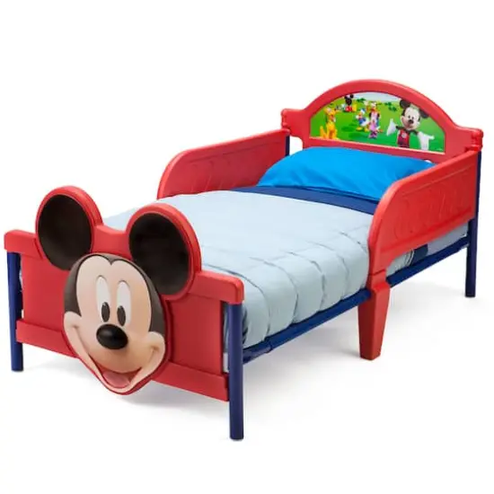 Mickey Mouse Plastic 3D Toddler Bed {3}