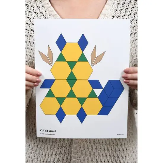 Learning Advantage&trade; Pattern Block Activity Cards Set {8}