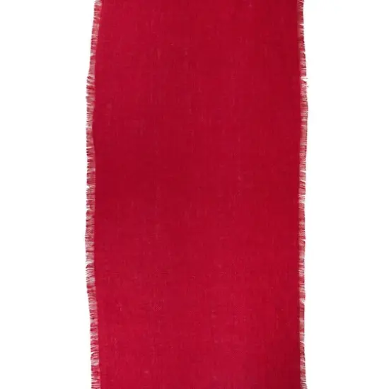DII&reg; 74" Jute Table Runner Tango Red {6}