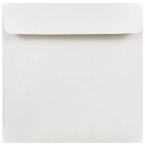 JAM Paper 6" x 6" White Square Invitation Envelopes {1}