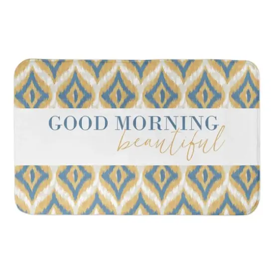 Good Morning Beautiful 34" x 21" Bath Mat {1}