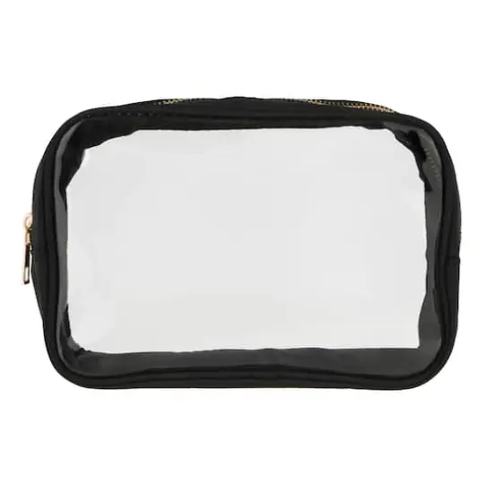 Clear PVC Pouch by Make Market&reg; Black {1}