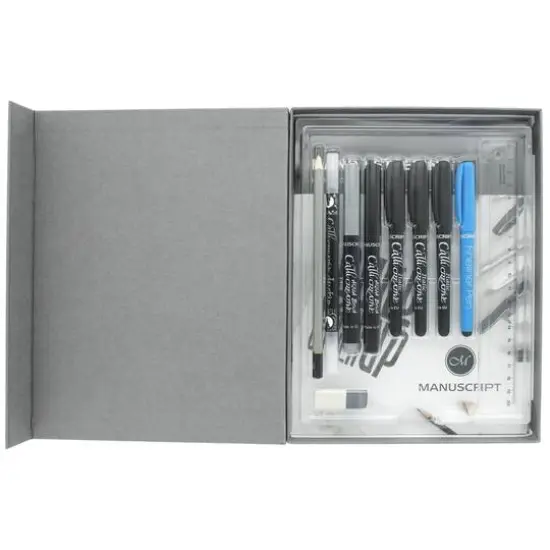 Manuscript Class Teach Yourself Hand Lettering Kit {4}