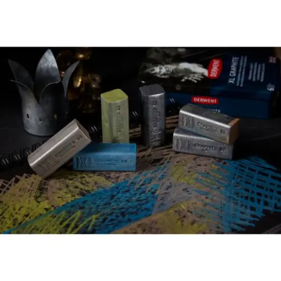Derwent&reg; XL Graphite 6 Color Tin Set {5}