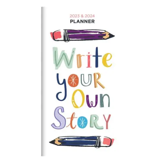 TF Publishing 2023-2024 Write Your Story 2-Year Small Monthly Pocket Planner {1}