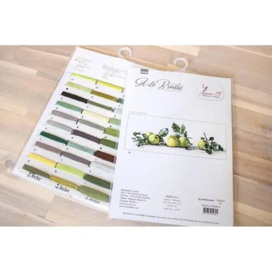 Luca-s Still Life With Apples Counted Cross Stitch Kit {8}