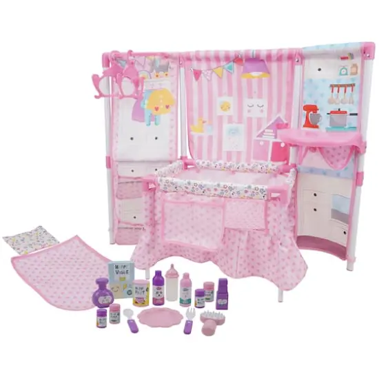 509 Crew BnB Pink Doll Furniture Set {1}