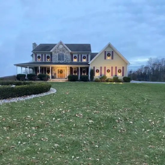 2.5ft. Canadian Pine Artificial Christmas Wreath {13}