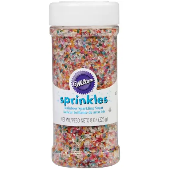 Wilton&reg; Rainbow Sugar Sprinkles, 8oz. {1}