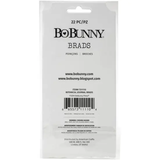 BoBunny&reg; Journal Brads {3}