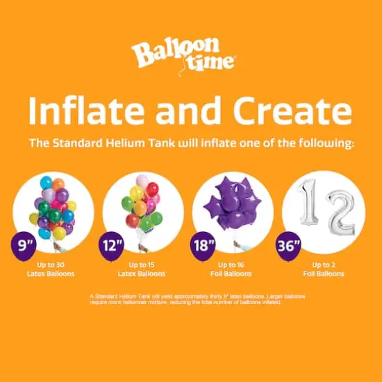 Balloon Time&reg; Standard Helium Tank {6}