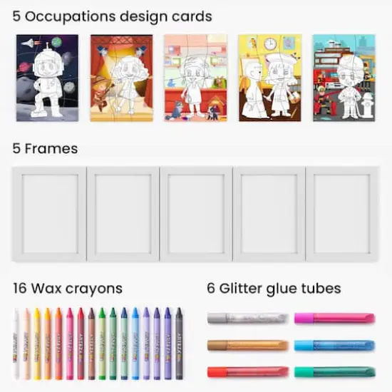 Arteza&reg; KidsCareers Jigsaw Puzzle Set, 32 pcs {4}