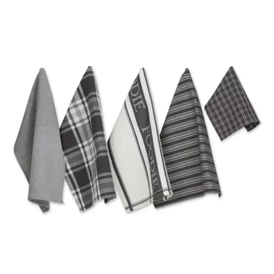 DII&reg; Foodie Dish Towel & Dishcloth Set Mineral {7}
