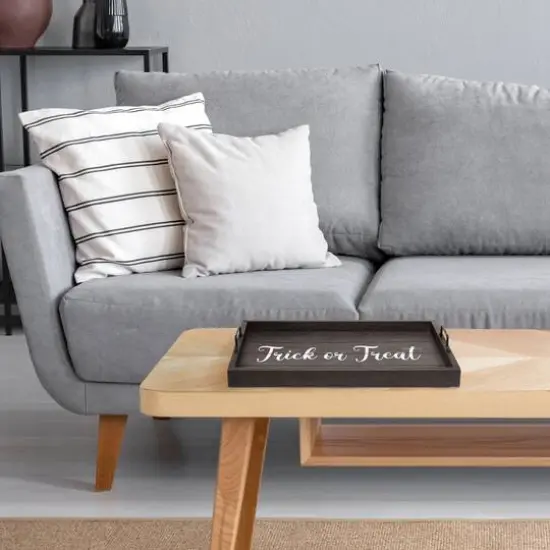 Elegant Designs&trade; 15.5" Trick or Treat Serving Tray with Handles {6}