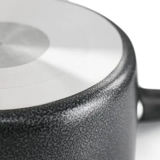 Oster 2.5qt. Graphite Gray Pallermo Nonstick Aluminum Saucepan with Lid {5}