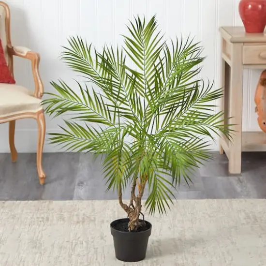 3ft. Potted Areca Artificial Palm Tree {5}
