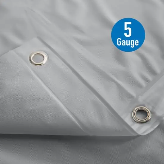 Bath Bliss Splash Guard Shower Liner Gray {8}