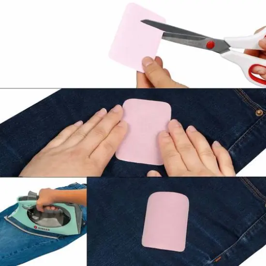 SINGER&reg; 3" Pastel Iron-On Twill Patches, 10ct. {8}