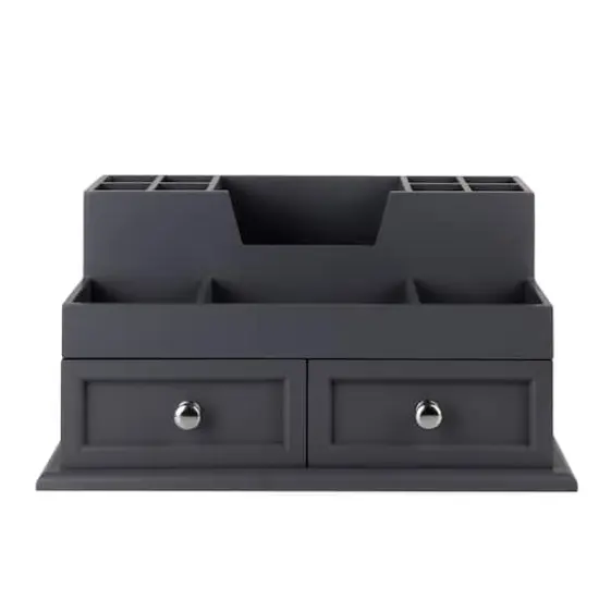 Organize It All Grey Accessory Organizer {4}