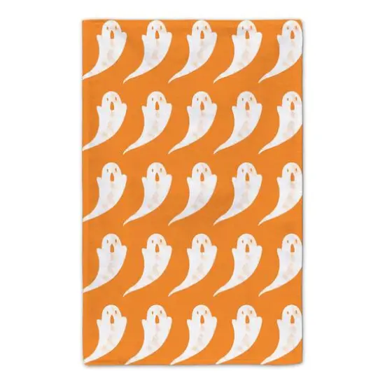 Orange BOO Ghost Tea Towel Set {6}