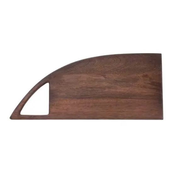 Hello Honey® Mango Wood Chopping Board with Walnut Finish {1}