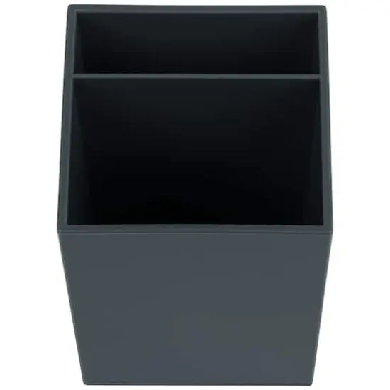 JAM Paper Plastic Pen Holder Gray {5}