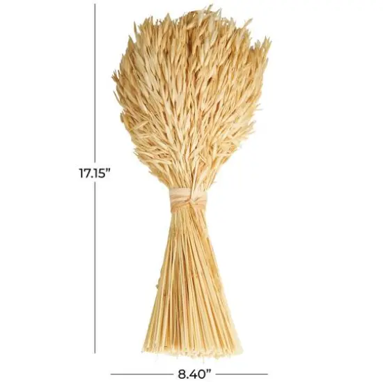 17" Beige Wheat Grass Stalk Bundle {6}