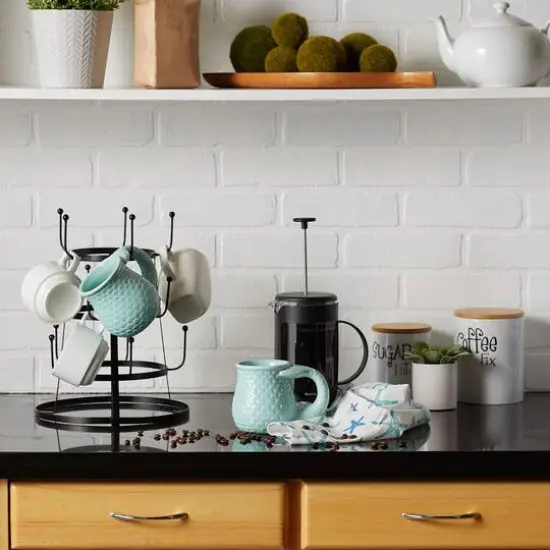 DII&reg; Mermaid Scales Ceramic Mugs, 2ct. {5}