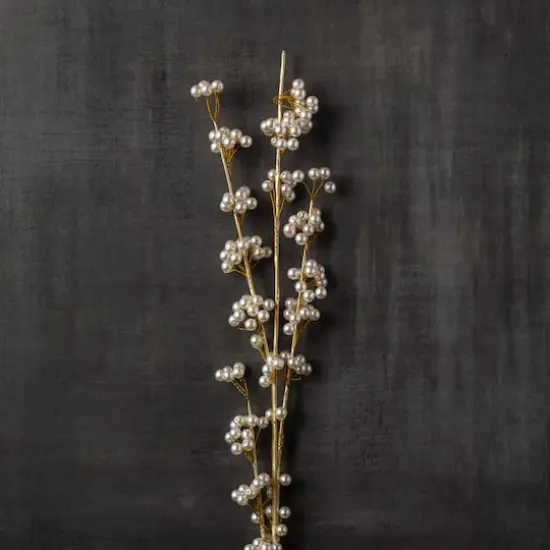 Cream Jeweled Bead Spray by Ashland&reg; {3}