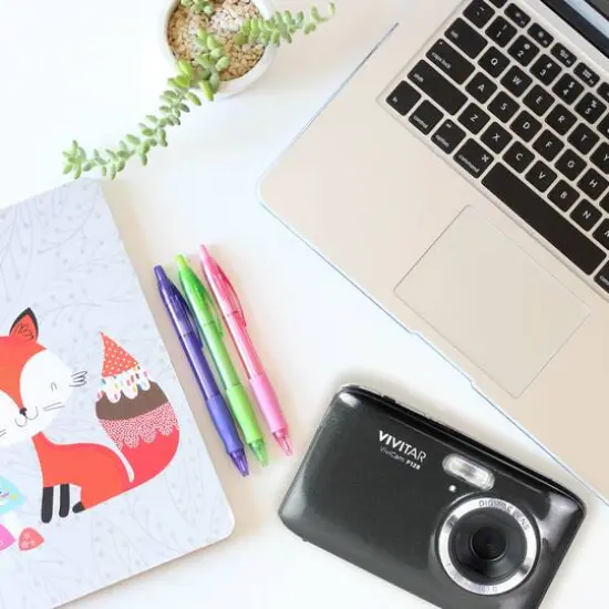 Vivitar Vivicam Black F128 14.1 Megapixel Digital Camera {5}