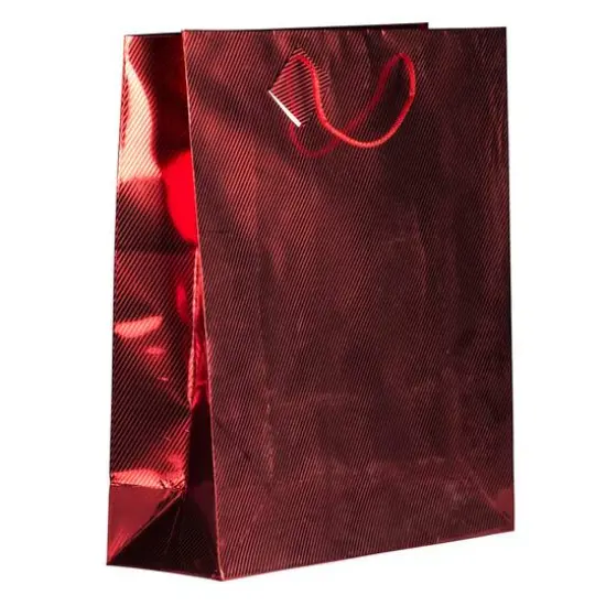 JAM Paper Extra-Large Red Foil Gift Bags, 100ct.  {1}