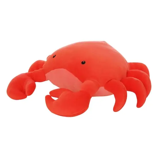 Manhattan Toy&reg; Velveteen Crabby Abby Toy Crab Stuffed Animal {4}