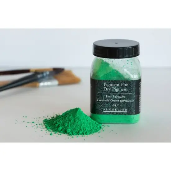 Sennelier Dry Pigment 847 Emerald Green Hue {4}