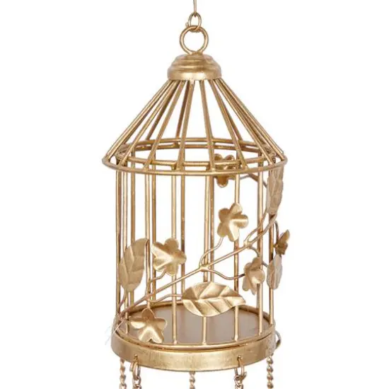 Gold Metal Eclectic Windchime {6}