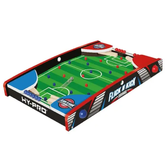 Hy-Pro Flick N Kick Table Pinball Game Toy {1}