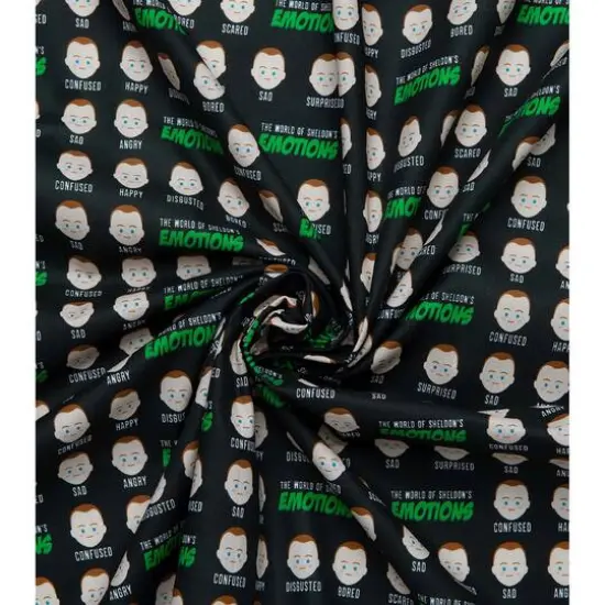 The Big Bang Theory Sheldon Precut Cotton Fabric {6}