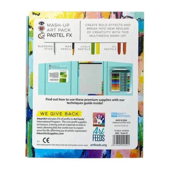 Bright Stripes Pastel FX Mash Up Art Pack {6}