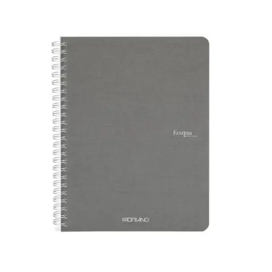 Fabriano&reg; EcoQua Spiral Bound Notebook Grey {1}