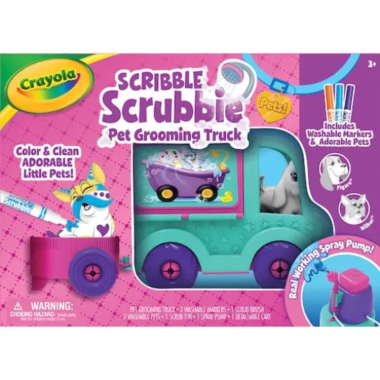 Crayola&reg; Scribble Scrubbie&reg; Pets! Pet Grooming Truck {4}